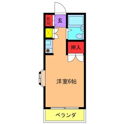 ラフォーレナミキの物件間取画像